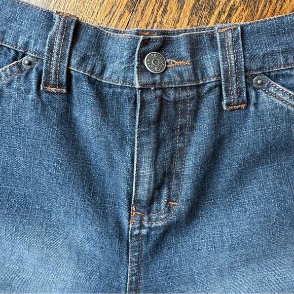 SO y2k Blue Cargo Shorts 100% Cotton Relaxed Fit Size Women’s 3 - Picture 3 of 9